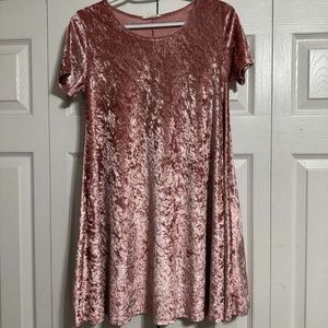 velvet dress